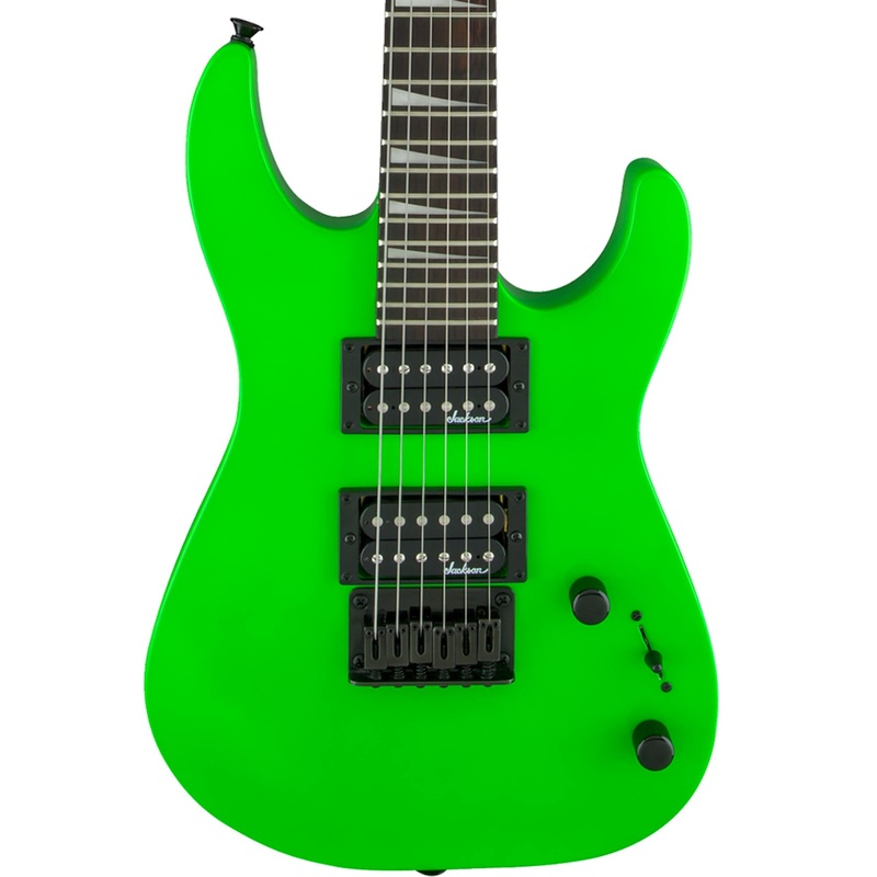 jackson-js-series-dinky-minion-js1x-neon-green-used Jackson JS Series Dinky Minion JS1X Neon Green Used