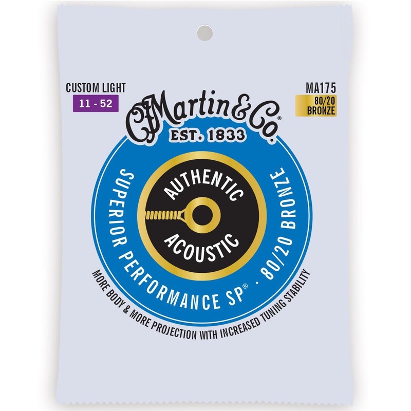 martin-80-20-bronze-sp-ma175-custom-light-11-52 Martin 80/20 Bronze SP MA175 Custom Light 11-52