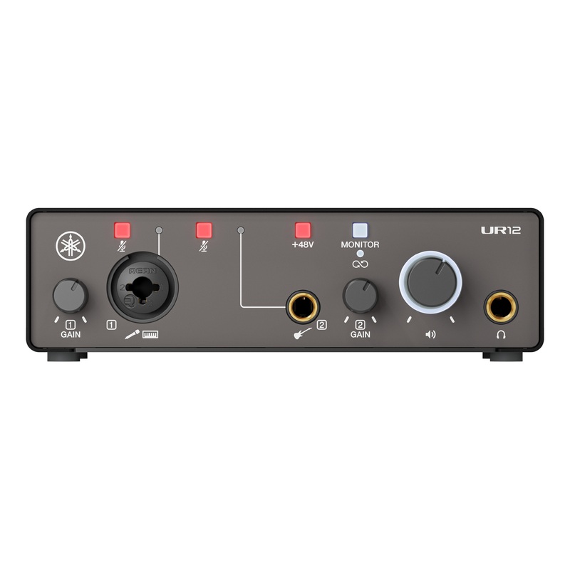 yamaha-ur12mk3-b-2-in-2-out-usb-c-audio-interface YAMAHA UR12MK3 B 2-in/2-out USB-C Audio Interface
