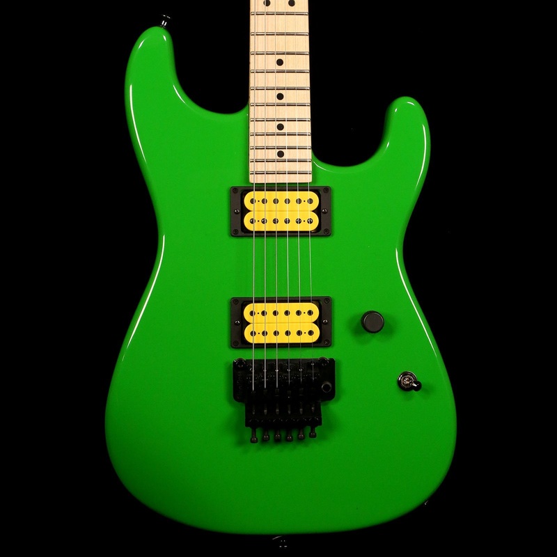 charvel-usa-pro-mod-san-dimas-style-1-slime-green-2008 Charvel USA Pro Mod San Dimas Style 1 Slime Green 2008