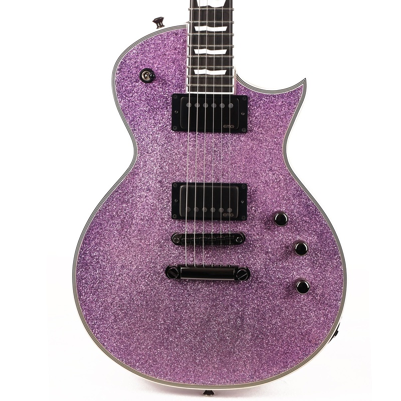 esp-e-ii-eclipse-db-purple-sparkle-used ESP E-II Eclipse DB Purple Sparkle Used