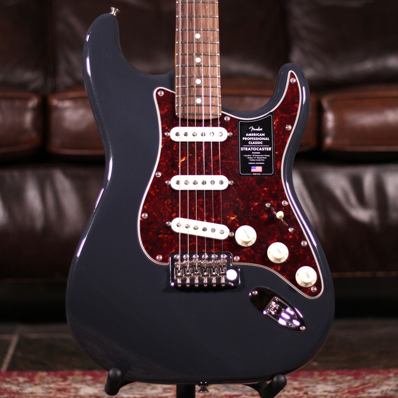 fender-american-professional-classic-stratocaster-faded-black Fender American Professional Classic Stratocaster - Faded Black