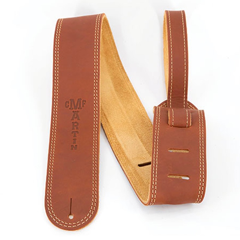 martin-baseball-glove-leather-guitar-strap-brown Martin Baseball Glove Leather Guitar Strap (Brown)