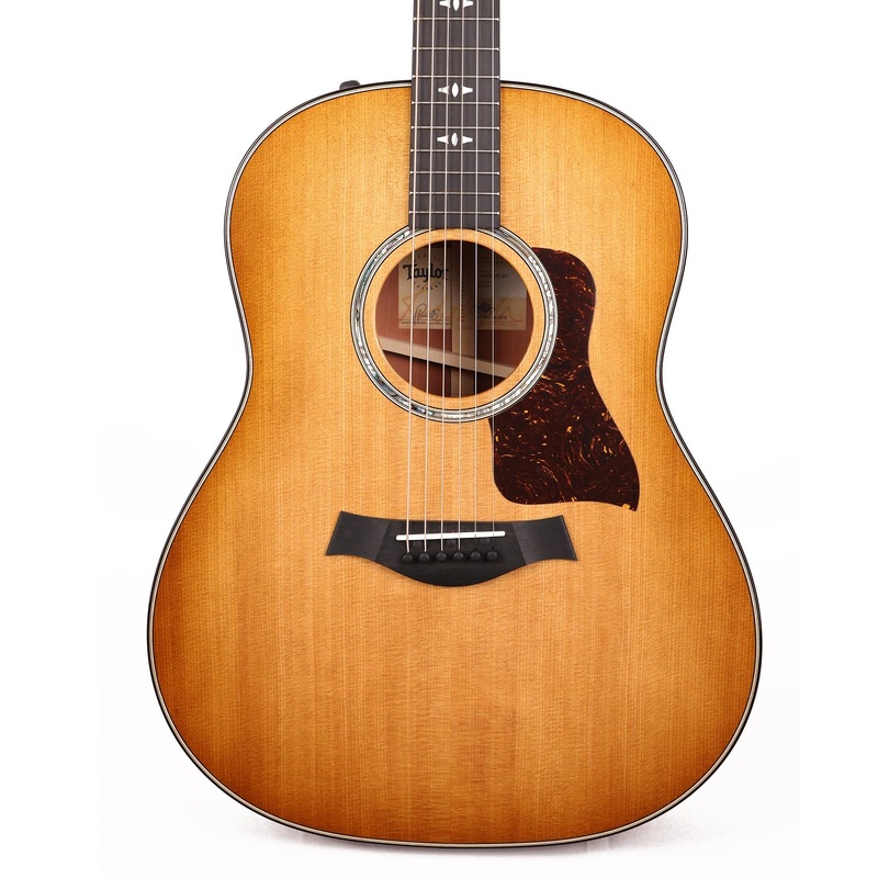 taylor-517e-urban-ironbark-grand-pacific-acoustic-electric-shaded-edgeburst-2023 Taylor 517e Urban Ironbark Grand Pacific Acoustic-Electric Shaded Edgeburst 2023