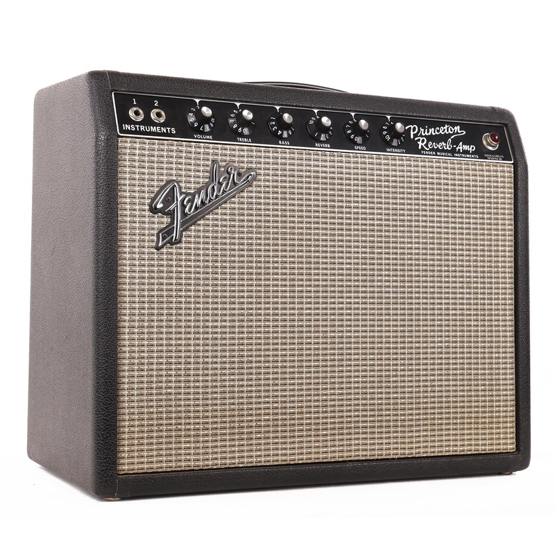 1965-fender-princeton-reverb-combo-amplifier 1965 Fender Princeton Reverb Combo Amplifier