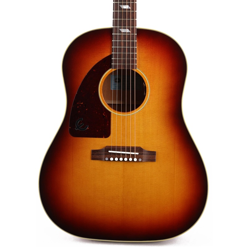 epiphone-usa-texan-acoustic-electric-left-handed-vintage-sunburst Epiphone USA Texan Acoustic-Electric Left-Handed Vintage Sunburst