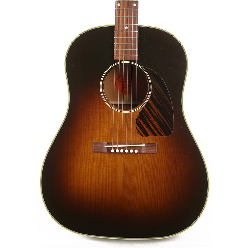 gibson-1942-j-45-legend-acoustic-guitar-vintage-sunburst-2018 Gibson 1942 J-45 Legend Acoustic Guitar Vintage Sunburst 2018