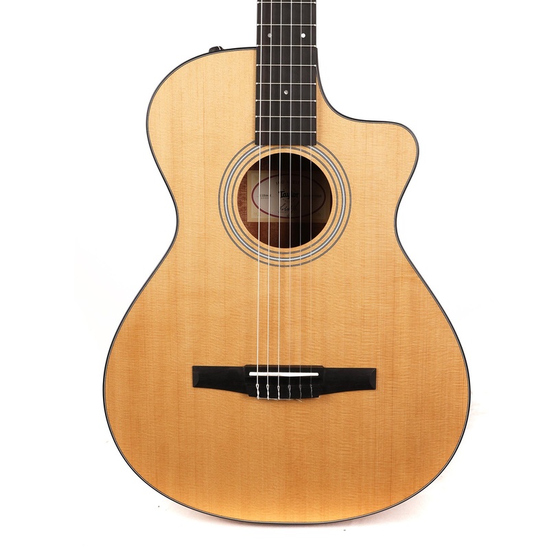 taylor-112ce-n-grand-concert-nylon-string-acoustic-electric-natural Taylor 112ce-N Grand Concert Nylon String Acoustic-Electric Natural