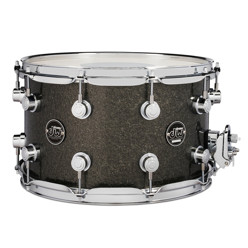 drum-workshop-14-x-8-performance-series-maple-snare-drum-pewter-sparkle Drum Workshop 14" x 8" Performance Series Maple Snare Drum - Pewter Sparkle