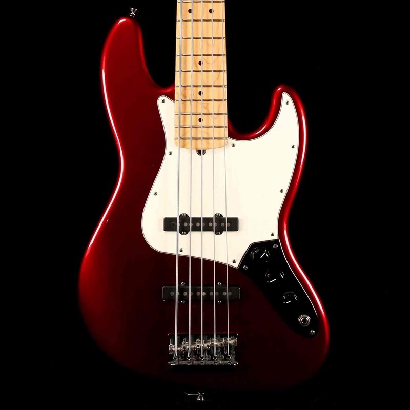 fender-american-standard-jazz-bass-v-5-string-candy-cola-2012 Fender American Standard Jazz Bass V 5-String Candy Cola 2012