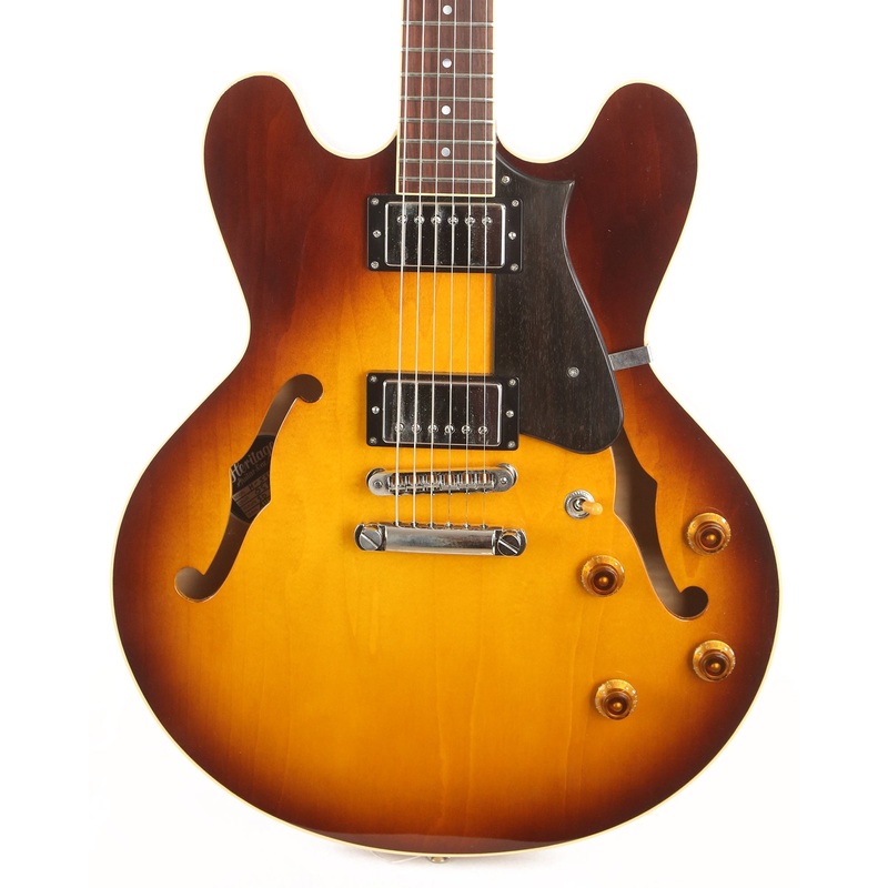 heritage-h-535-semi-hollowbody-original-sunburst-used Heritage H-535 Semi-Hollowbody Original Sunburst Used