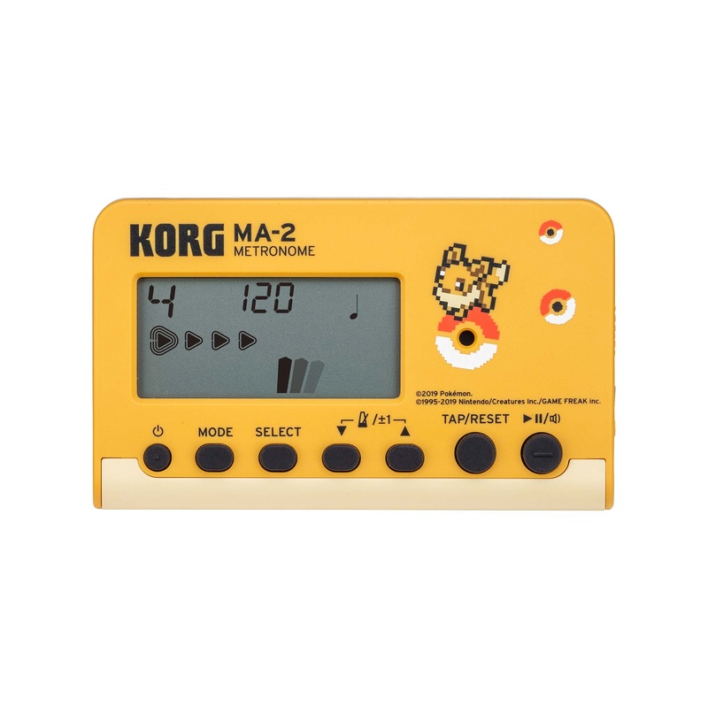korg-ma-2-pk-ev-pokemon-limited-edition-metronome-eevee Korg MA-2-PK/EV Pokemon Limited Edition Metronome Eevee