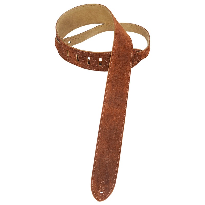 levy-s-ms12-suede-guitar-strap-brown Levy's MS12 Suede Guitar Strap Brown