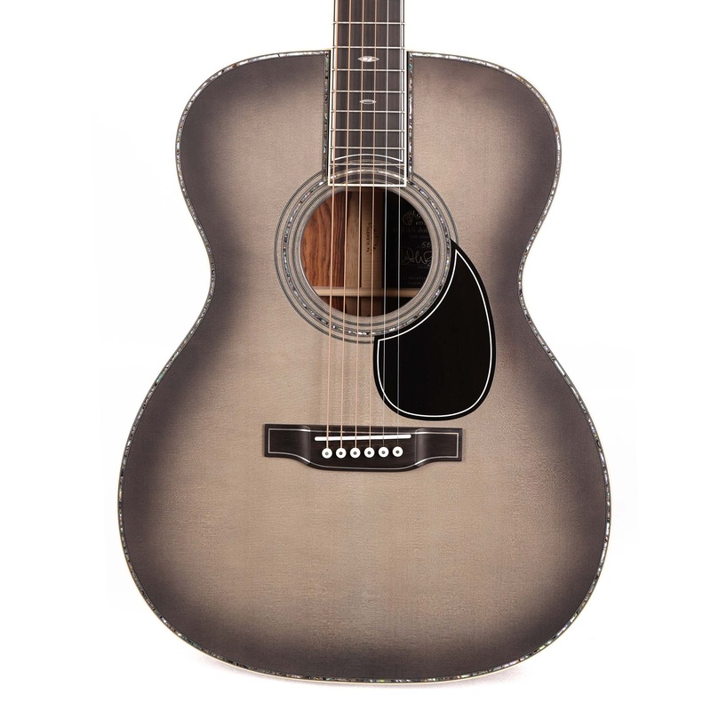 martin-om-45-john-mayer-20th-anniversary-acoustic-platinum-gray-burst Martin OM-45 John Mayer 20th Anniversary Acoustic Platinum Gray Burst