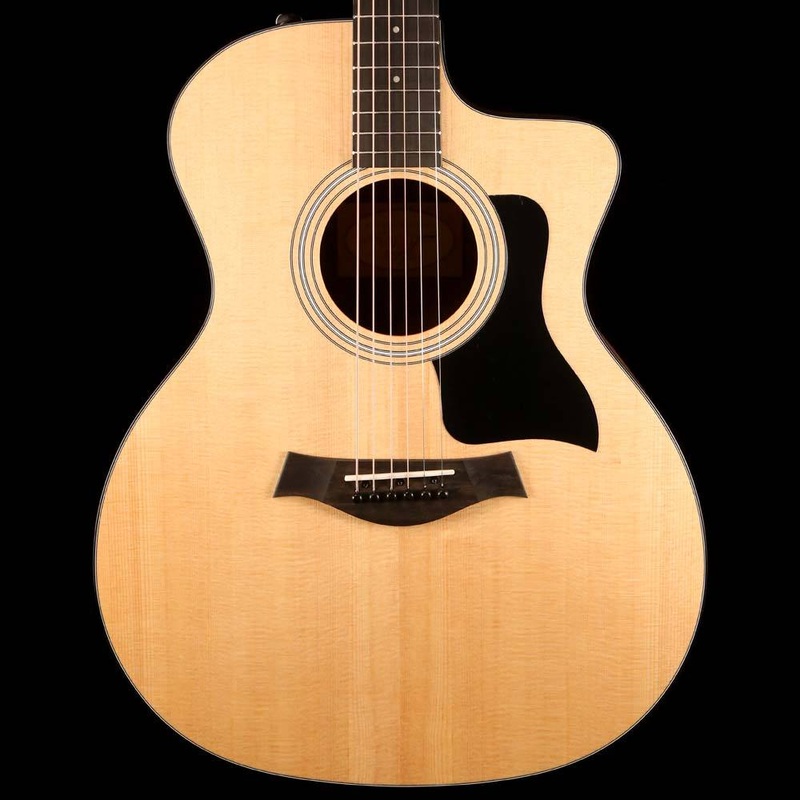 taylor-114ce-walnut-grand-auditorium-acoustic-electric-natural Taylor 114ce Walnut Grand Auditorium Acoustic-Electric Natural