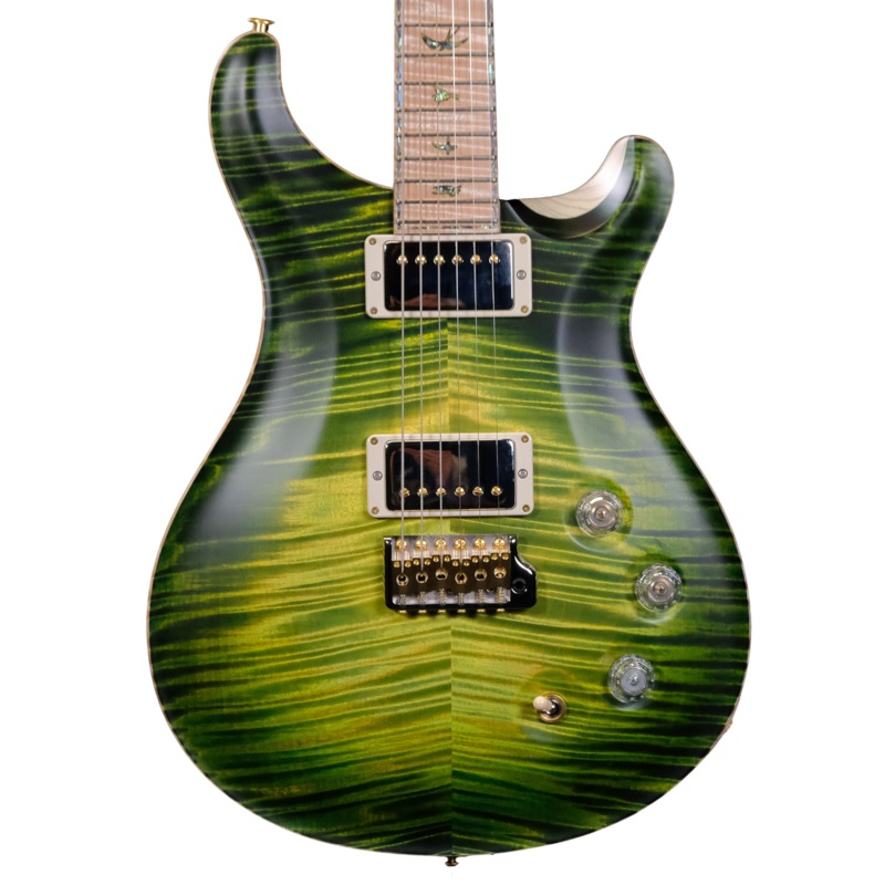 2024-prs-private-stock-dgt-curly-maple-rainforest-glow 2024 PRS Private Stock DGT "Curly Maple" - Rainforest Glow