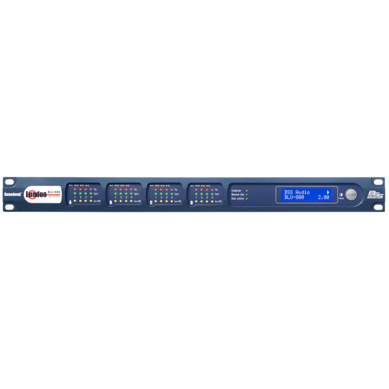 bss-blue-800-signal-processor-with-blu-link-and-cobranet BSS Blue-800 Signal Processor with BLU Link and CobraNet