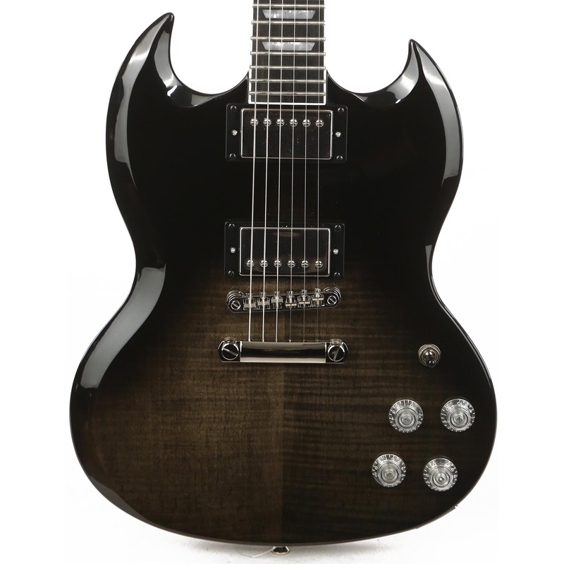 epiphone-sg-modern-figured-trans-black-fade Epiphone SG Modern Figured Trans Black Fade