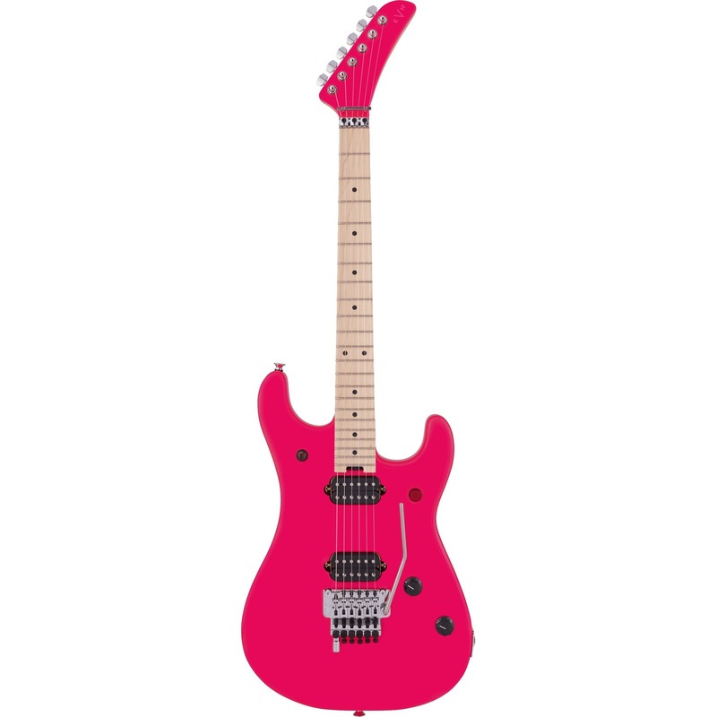 evh-5150-series-standard-electric-guitar-maple-fingerboard-neon-pink EVH 5150 Series Standard Electric Guitar, Maple Fingerboard - Neon Pink