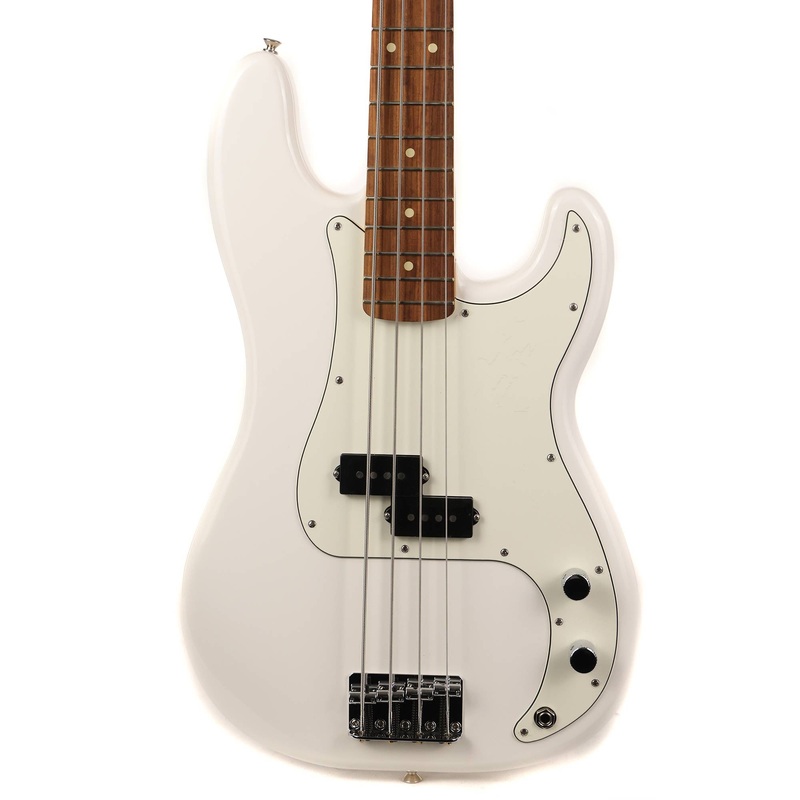 fender-player-precision-bass-white-with-j-bass-neck-used Fender Player Precision Bass White with J-Bass Neck Used