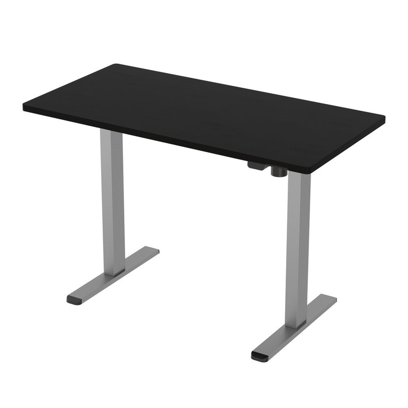artiss-standing-desk-motorised-140cm-black Artiss Standing Desk Motorised 140CM Black