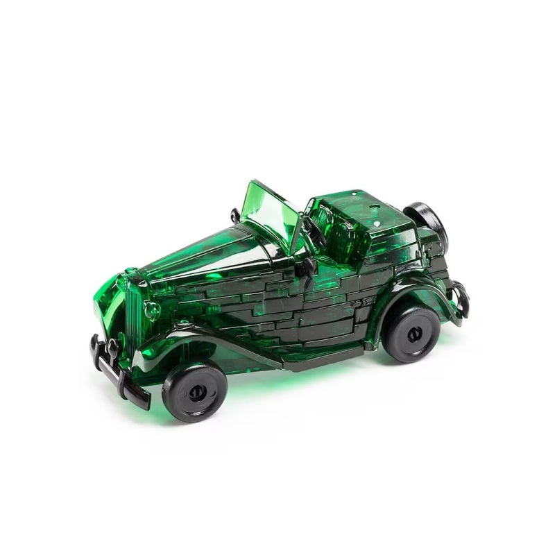 bepuzzled-3d-green-classic-car-crystal-puzzle Bepuzzled 3D Green Classic Car Crystal Puzzle