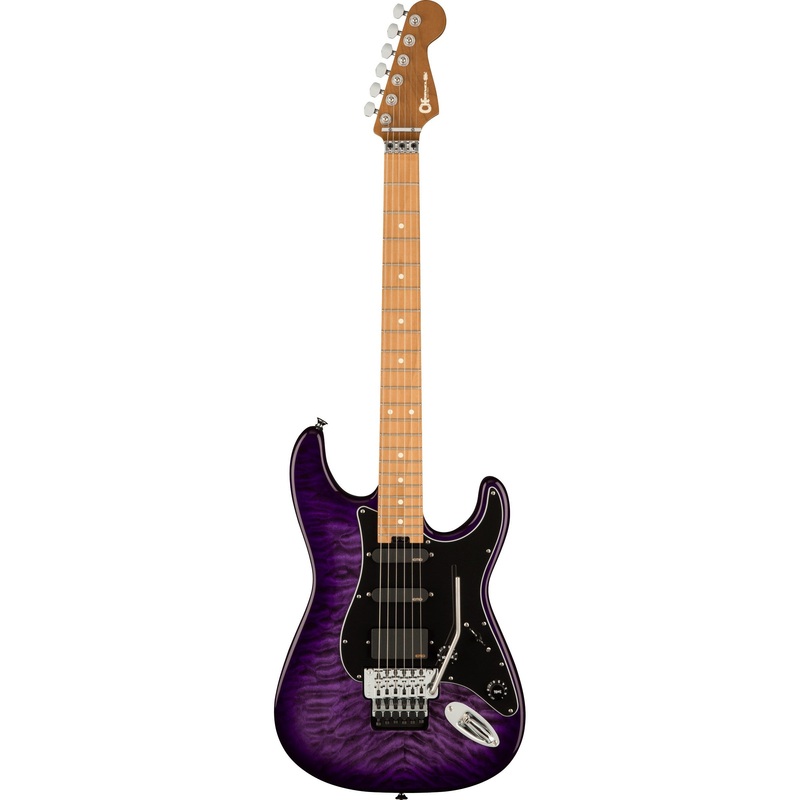 charvel-marco-sfogli-signature-pro-mod-so-cal-style-1-hss-fr-cm-qm-electric-guitar-transparent-purple-burst Charvel Marco Sfogli Signature Pro-Mod So-Cal Style 1 HSS FR CM QM Electric Guitar - Transparent Purple Burst