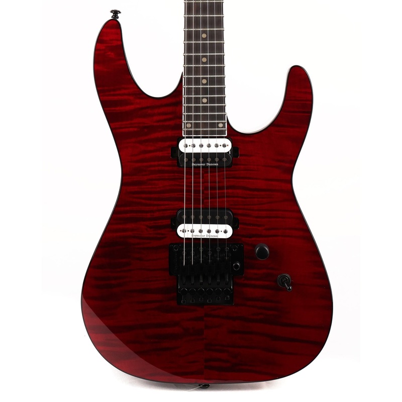 dean-md-24-select-flame-floyd-transparent-cherry-used Dean MD 24 Select Flame Floyd Transparent Cherry Used