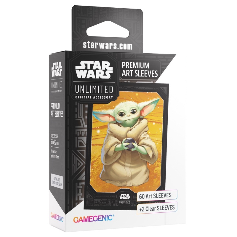 gamegenic-star-wars-unlimited-premium-art-sleeves-grogu Gamegenic Star Wars Unlimited Premium Art Sleeves - Grogu