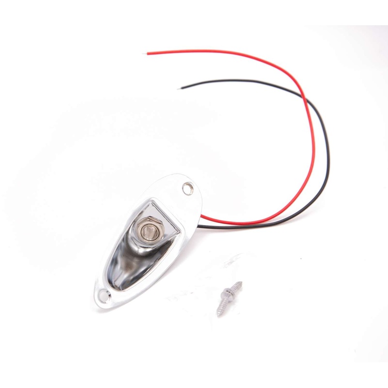 genuine-tone-ninja-prewired-stratocaster-chrome-jack-ferrule Genuine Tone Ninja Prewired Stratocaster Chrome Jack Ferrule