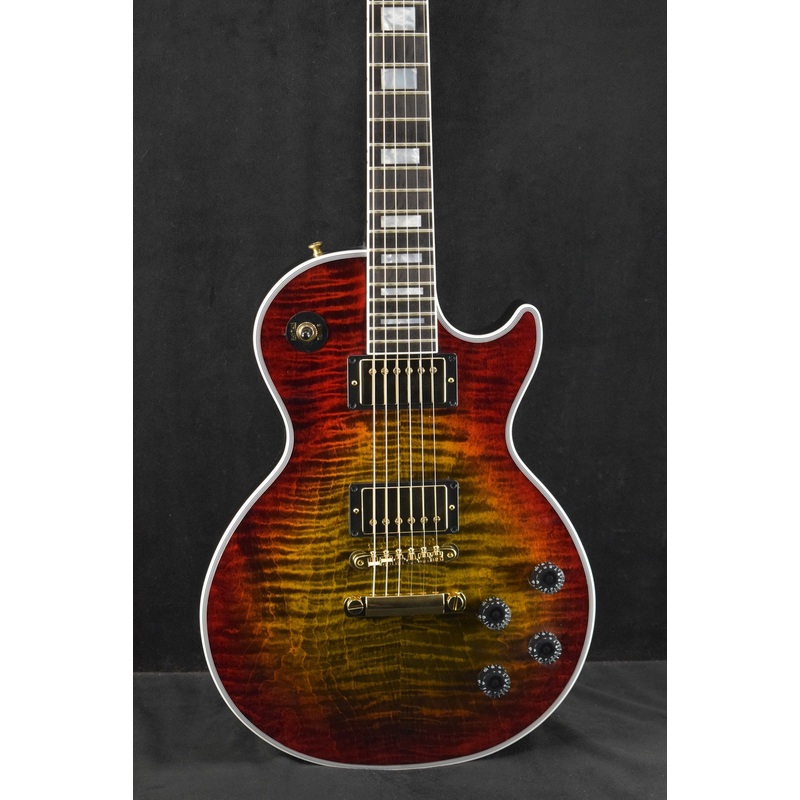 gibson-custom-shop-les-paul-axcess-custom-figured-top-w-ebony-fingerboard-gloss-bengal-burst Gibson Custom Shop Les Paul Axcess Custom Figured Top w/ Ebony Fingerboard Gloss Bengal Burst