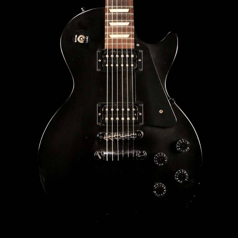 gibson-les-paul-studio-satin-black-2010 Gibson Les Paul Studio Satin Black 2010