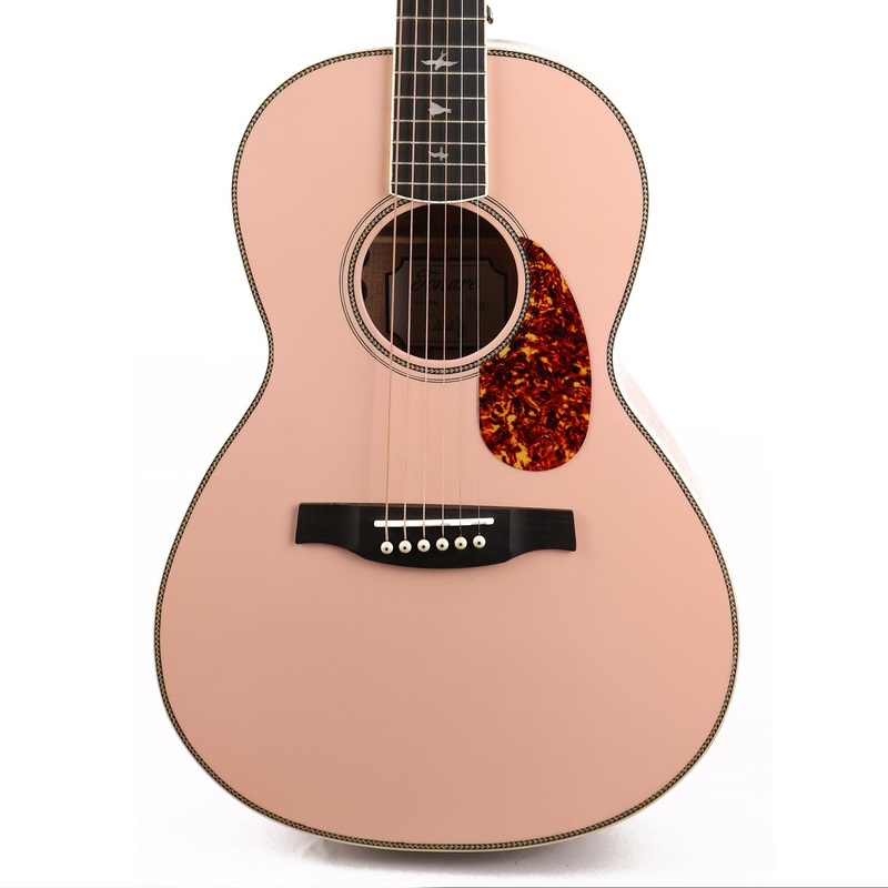 prs-se-p20e-parlor-acoustic-electric-shell-pink PRS SE P20E Parlor Acoustic-Electric Shell Pink