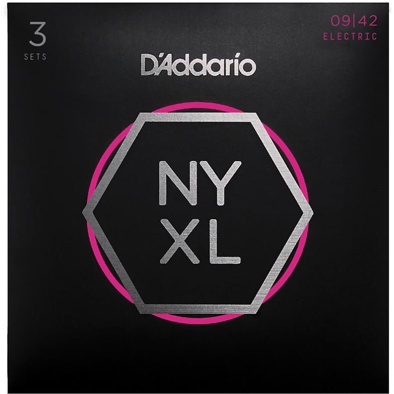 d-addario-nyxl0942-3p-nickel-wound-electric-guitar-string-3-pack-super-light-9-42-free-shipping D'Addario NYXL0942-3P Nickel Wound Electric Guitar String 3-Pack, Super Light 9-42 *Free Shipping*