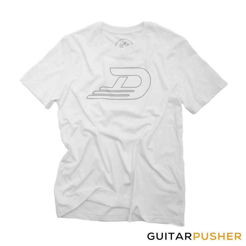 duesenberg-t-shirt-d-outlines-white-unisex Duesenberg T-Shirt "D-Outlines" White - Unisex
