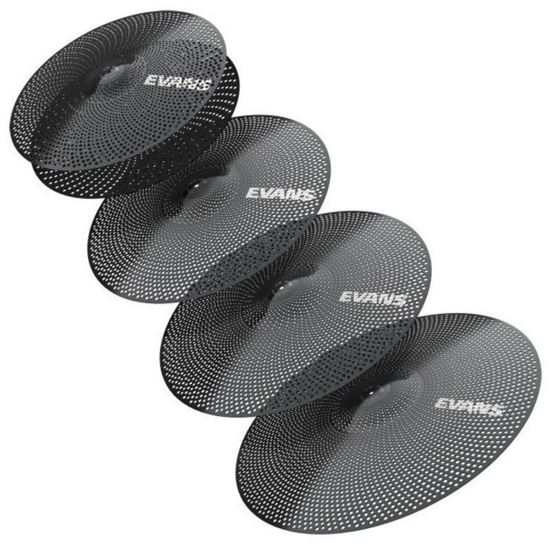 evans-ecp-db-1-db-one-reduced-volume-cymbal-pack-14-hats-16-18-crash-20-ride Evans ECP-DB-1 dB One Reduced Volume Cymbal Pack, 14" Hats, 16" & 18" Crash, 20" Ride
