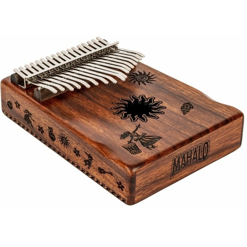 mahalo-mka17tr-mahalo-kalimba-tropical-design-w-bag Mahalo MKA17TR Mahalo Kalimba, Tropical Design, w/ Bag