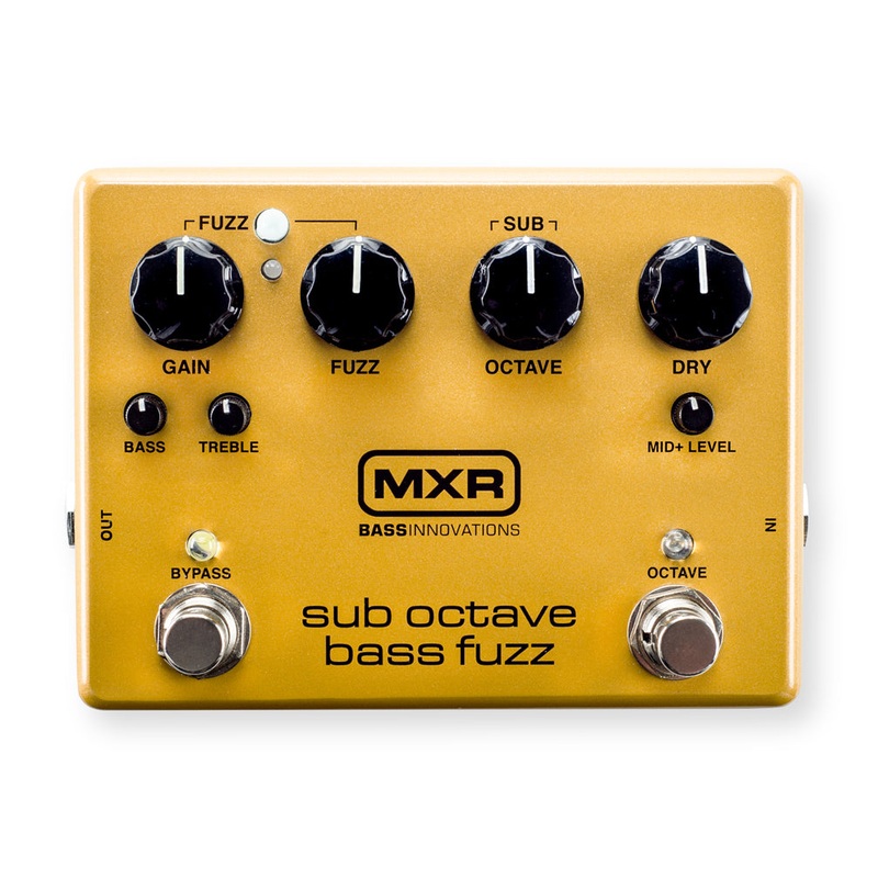 mxr-m287-sub-octave-bass-fuzz-pedal MXR M287 Sub Octave Bass Fuzz Pedal