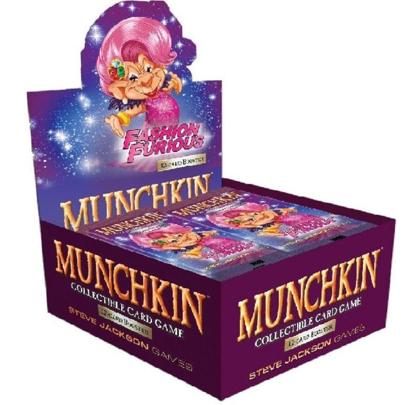 steve-jackson-games-munchkin-ccg-fashion-furious-booster-display-24 Steve Jackson Games Munchkin CCG Fashion Furious Booster DISPLAY 24