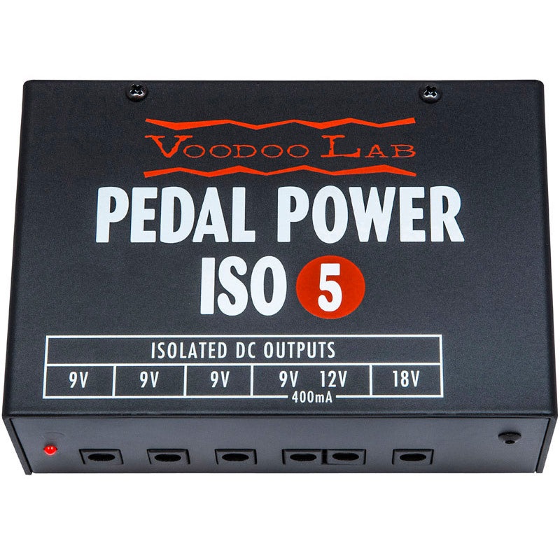 voodoo-lab-pedal-power-iso-5-pedalboard-power-supply Voodoo Lab Pedal Power ISO-5 Pedalboard Power Supply