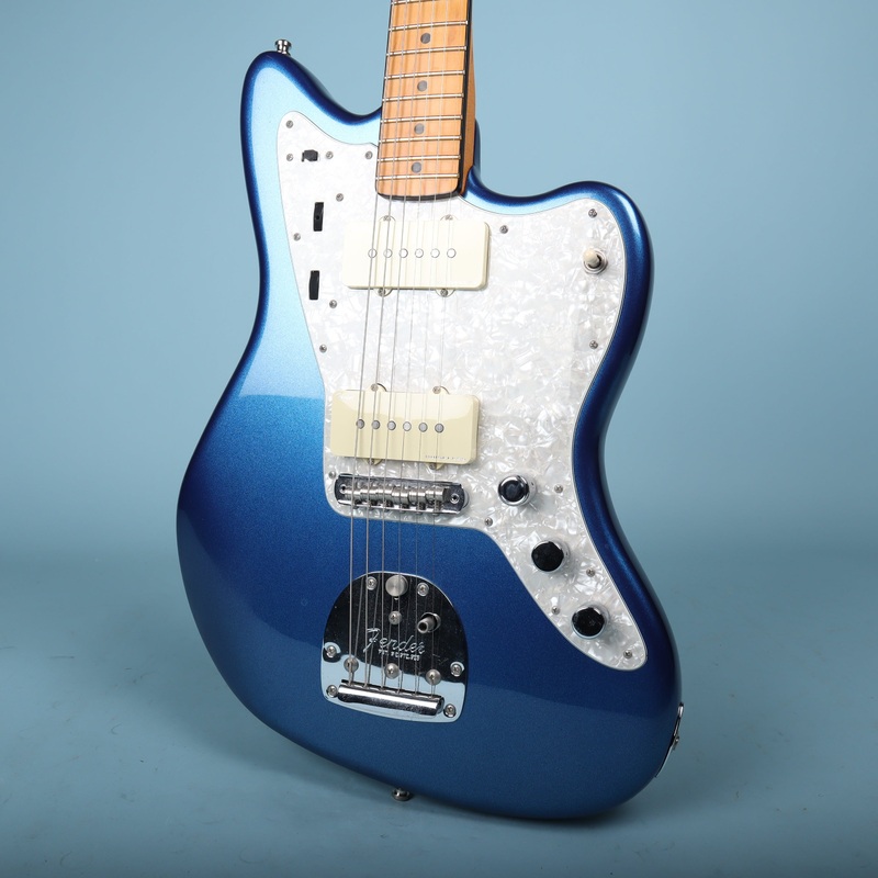 2023-fender-american-ultra-jazzmaster-cobra-blue-w-maple-fretboard 2023 Fender American Ultra Jazzmaster Cobra Blue w/ Maple Fretboard