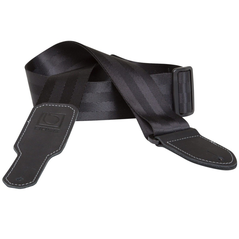 boss-bsb-20-blk-2-nylon-guitar-strap-black Boss BSB-20-BLK 2" Nylon Guitar Strap, Black