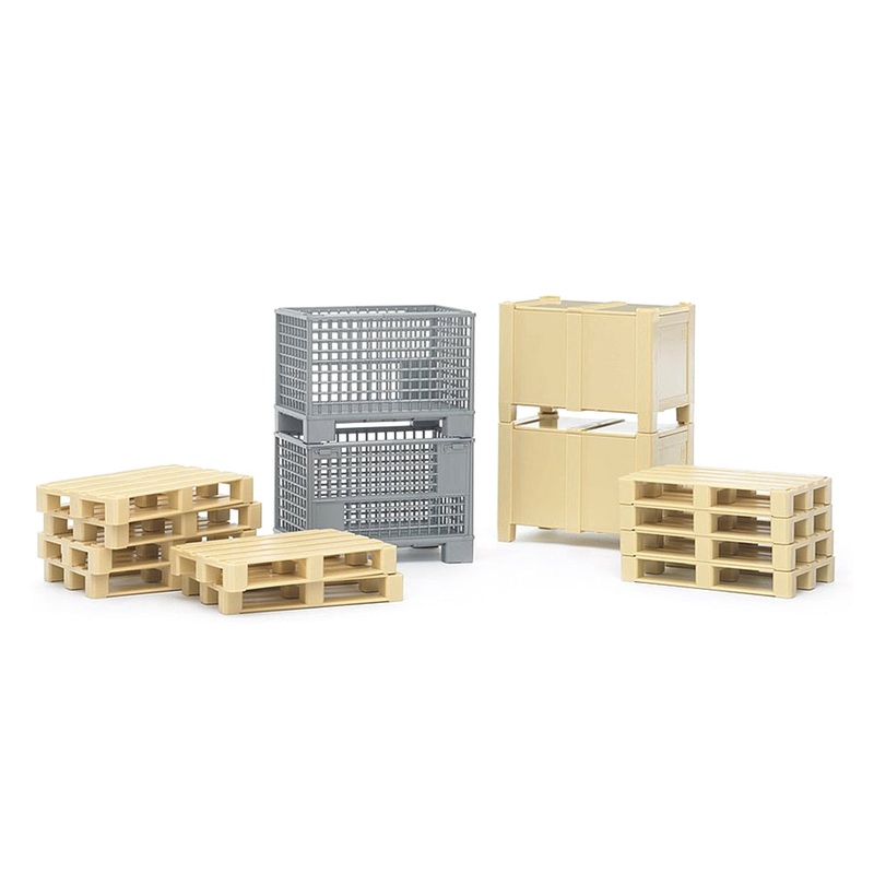 bruder-1-16-scale-logistics-set-accessories-model-toy Bruder 1:16 Scale Logistics Set Accessories Model Toy
