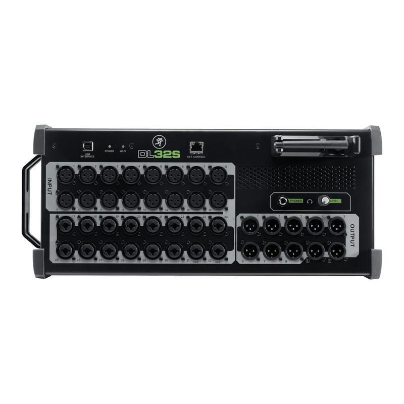 mackie-dl32s-32-channel-wireless-digital-live-sound-mixer Mackie DL32S 32-Channel Wireless Digital Live Sound Mixer