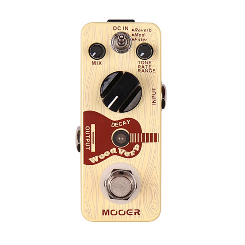 mooer-woodverb-acoustic-guitar-reverb-micro-pedal Mooer Woodverb - Acoustic Guitar Reverb Micro Pedal