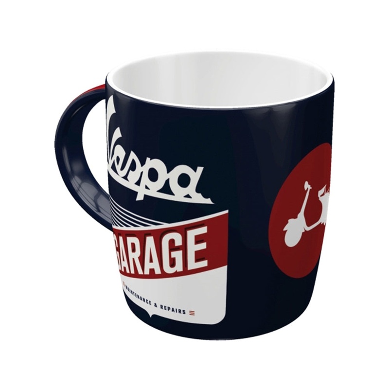 nostalgic-art-ceramic-mug-retro-vespa-garage-design-dishwasher-safe-330ml Nostalgic-Art Ceramic Mug Retro Vespa Garage Design Dishwasher Safe 330ml