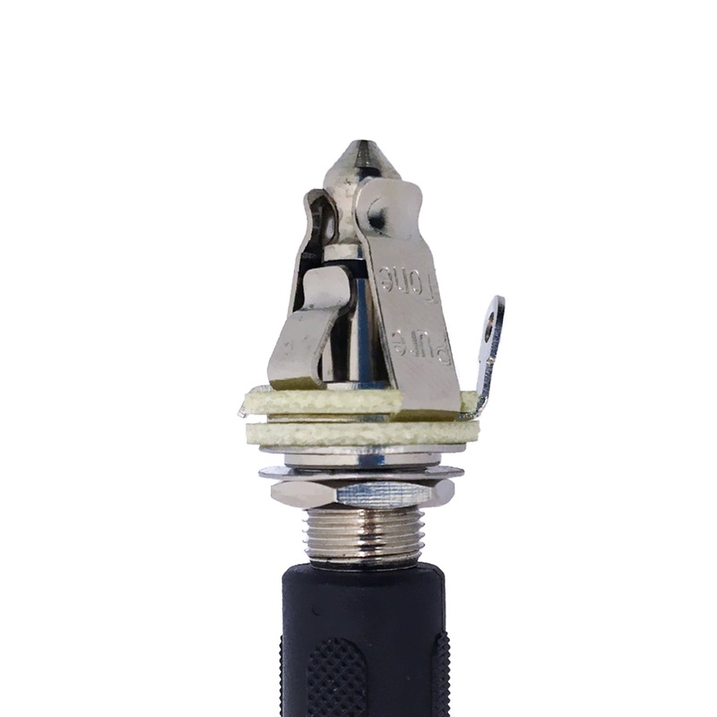 pure-tone-multi-contact-mono-1-4-output-jack-nickel-ptt1-no-more-crackle Pure Tone Multi contact Mono 1/4" Output jack, Nickel PTT1 No More Crackle!