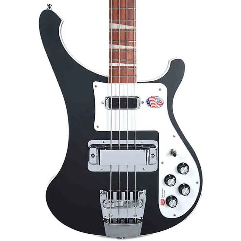 rickenbacker-model-4003-bass-guitar-matte-black Rickenbacker Model 4003 Bass Guitar - Matte Black