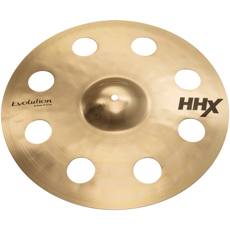 sabian-18-inch-hhx-evolution-o-zone-crash-cymbal Sabian 18 inch HHX Evolution O-Zone Crash Cymbal
