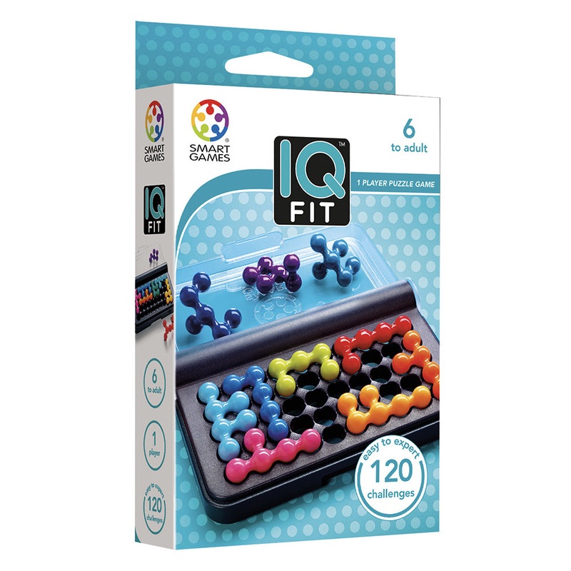 smart-games-iq-fit-single-player-puzzle-challenge-game Smart Games IQ Fit Single Player Puzzle Challenge Game